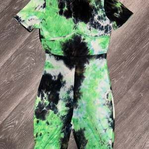 Tie Dye Short Sleeve Body Suit